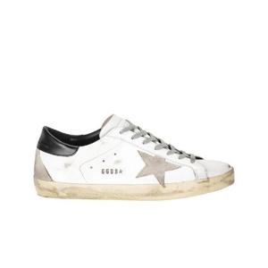 골든구스 슈퍼스타 화이트 블랙탭 스니커즈 GCOMS590-W55GMF00102-F000318-10220