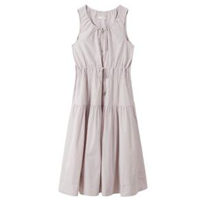 [듀엘] 슬리브리스 하프집업 원피스 D252MSE042