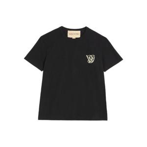 Valentino T-shirts and Polos Black 7V3MG10VB2W0NO