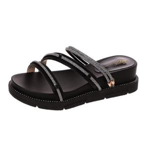 [소다(여성화)]여성 크리스탈 투웨이 샌들 (APD204-KA10)(3cm)