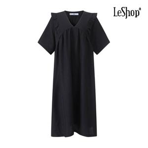 [르샵]프릴 포인트 V넥 원피스 (BP6OP061A)