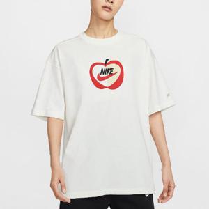 나이키반팔티 SQJ IB5577-133 스포츠웨어 여성 오버사이즈 티셔츠