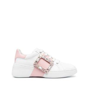 로저비비에 여성 연핑크 슬립온 RVW54229110 LXQ0330