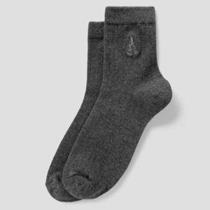 [빈폴] 남녀공용 솔리드 중목 양말 - 애쉬 BE57KTM114 026(남성)