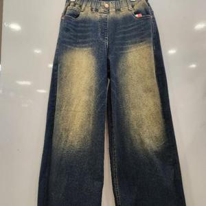 애플핑크 HC07 옐로우틴 워싱 와이드 데님팬츠 APP9U509GSN