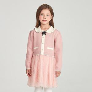 [닥스리틀]닥스리틀 니트MIX 샤스커트 원피스  DTW10NA53M_PK