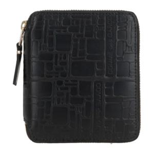 꼼데가르송 블랙 집어라운드 지갑 SA2100EL BLK