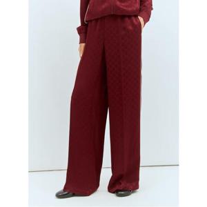 25 FW 구찌 GG 슈프림 자카드 올오버 트랙 팬츠 레드 794774 XJGSE 6414