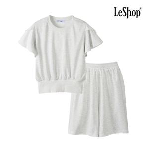 [르샵]튤립 소매 맨투맨 티 앤 팬츠 셋업 (BP7ST001A)