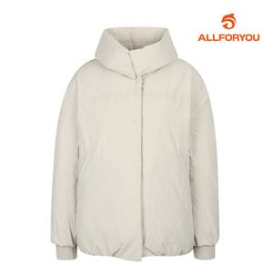 [올포유] 여성 볼륨 실루엣 셔링 구스 다운 점퍼 ALDJL9421-102_G