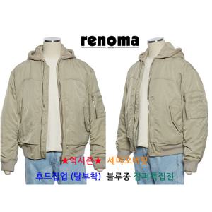 [레노마캐주얼]F/W 역시즌 봄/가을/겨울 세미오버핏 숏점퍼 후드 탈부착용 RPEMBU02A EK3653