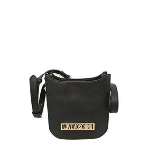 러브 모스키노 로고 플라크 레더 크로스바디 백 JC4147PP1IL12 00A TP946477571