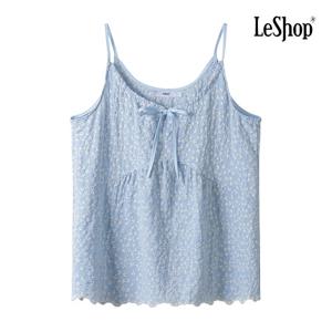 [르샵]스몰 플라워 자수 뷔스티에 블라우스 (BP7BL068A)