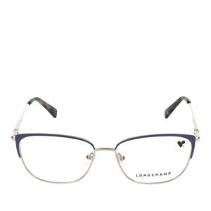 롱샴 블루 메탈 캣아이 안경테 LO2144 400