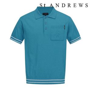 [세인트앤드류스]남성 STA 포켓 칼라 반팔 니트 (811E2SR204TQ)