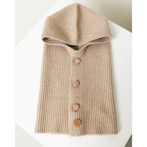 [헤지스ACC] 베이지 멜란지 울캐시미어혼방 니트바라클라바 HIMU5F211I2