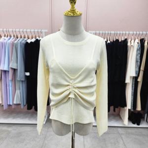 [샤틴]뷔스티에 긴팔 쫀쫀 니트S243K972A03_JK