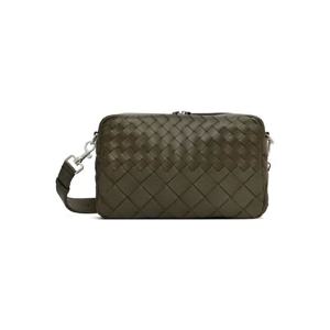 Bottega Veneta 메신저백 그린 인트레치아토 카메라백 252798M170013