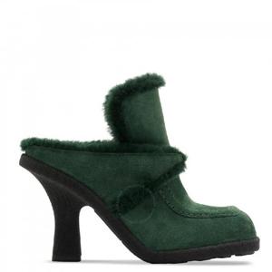 버버리 하이랜드 이퀘스트리언 나이트 모티프 스웨이드 뮬 8077388