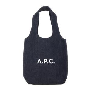 아페쎄 데님 로고 프린트 오픈 탑 토트백 COHIZ M61861 IAI