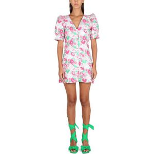 가니 3D 자카드 스냅 버튼 미니 원피스 F7640_393