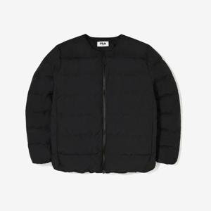 [휠라]유니 라운드 슬림 다운 자켓  FS2DJE4205X_BLK