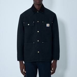 25 FW 칼하트 윕 OG Chore 캔버스 디어본 캔버스 자켓 블랙 I035613 00E4O