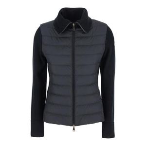 몽클레어 숏패딩 울 집업 가디건 9B00035M1131999 BLACK DOM