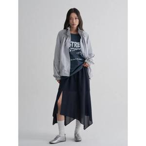 (125839MQ23) [에잇세컨즈] 파이핑 윈드브레이커  그레이