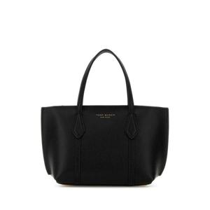 토리버치 여성 블랙 Perry 미니 가죽 토트백 175548 001