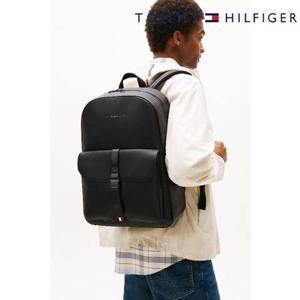 [타미힐피거] 파운데이션 백팩 (T12F6ABG010MT1_BDS)