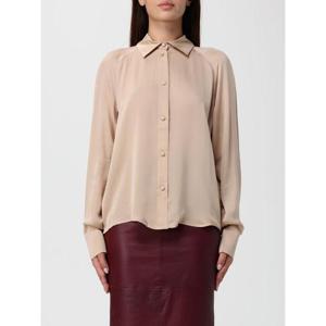알마니 블라우스 XW000666AF16121 U1051 Camel