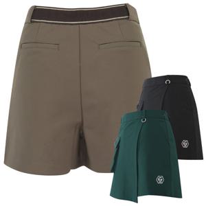 페라어스 여성 봄 가을 기능성 랩스타일 골프 스커트 반바지 APF5YE8587