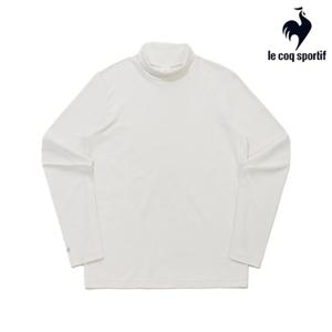 [르꼬끄] 남녀공용 에센셜 레귤러 피치기모 목폴라 긴팔 티셔츠 QQ423LRLO1_IVY