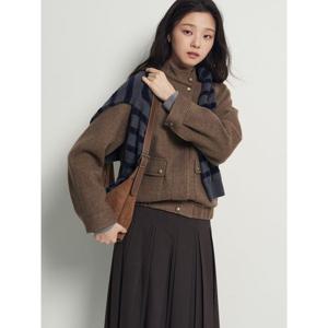 [빈폴레이디스] 헤링본 헤링턴 재킷 베이지 (BF5911C06A)