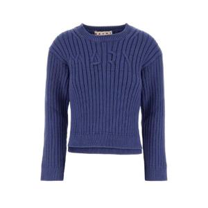 마르니   니트 SS25 GCMD0572A0UFC950 00B53 5340974 Light Blue