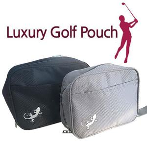 저스티스 럭셔리 골프파우치 볼주머니 필드용품 골프손가방 휴대용골프가방 골프보조가방