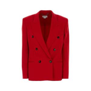 STELLA MCCARTNEY 레드 울 블레이저 6501653GU756 6527