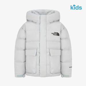 노스페이스 키즈 점퍼 NJ1DR63T 그레이 고 프리 RDS 다운 자켓