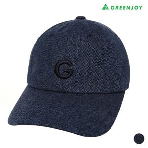 [그린조이]남성 헤링본 귀덮개볼캡  GF24WA53M3