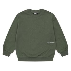 [소이]남아 기모 레터링 포인트 맨투맨 티셔츠 21W1413_KH