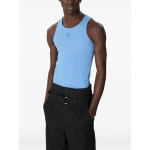 25 FW 마린세르 문 로고 골지 저지 탱크 탑 MTT081ACJER0011 TP443067263