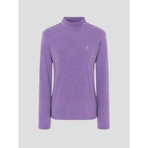 [빈폴레이디스] [Essential] 반넥 긴소매 티셔츠  퍼플 (BF5941E01U)