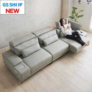 [신상출시 MD선정 베스트] 알토 4인 전동 슬라이딩 확장형 모션소파 고급형 천연면피 소가죽 쇼파침대 소파전체 천연가죽