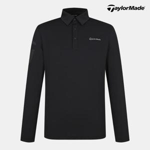 테일러메이드 25SS 남성 소매 빅로고 카라 긴팔 티셔츠 (TMTYO1741-199)