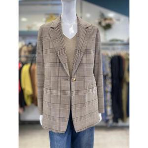 안지크 세이브존07 체크 테일러드 자켓 AF3-JK511-0