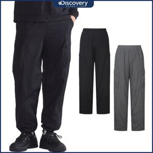 디스커버리 25FW신상 남성 와이드핏 메쉬 기모 우븐 트레이닝팬츠 DMTP61056