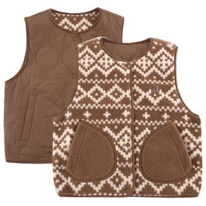 노르디스크 휘게 노르딕패턴 플리스 베스트 OWW25601JJ