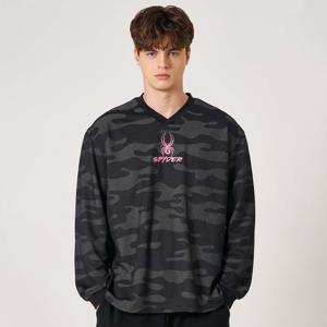 [스파이더] 공용 IRON PINK 럭비티 SPKFCNRL202MBLK