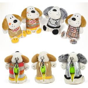 [기타브랜드]소렌토로 애니멀 투볼주머니 2구 골프볼 파우치